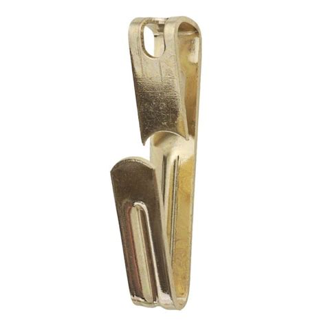 OOK 30 Lb Brass Plated Steel Picture Hooks 6 Pack 50453 The Home Depot