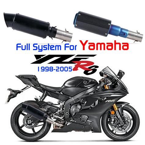 Slip On For Yamaha R Yzf R Middle Link Pipe With Db Killer