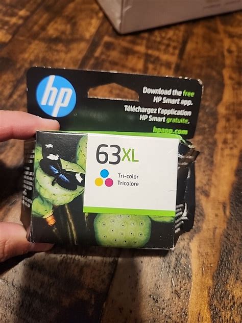 Hp 63xl F6u63an Tri Color Ink Cartridge Genuine Oem New Exp 102025 Free Ship 889296267416 Ebay