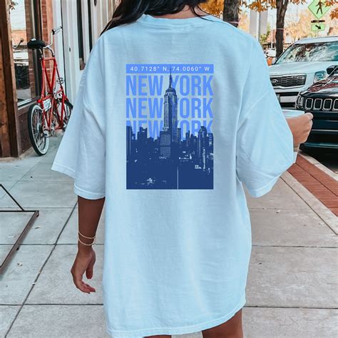 New York Tee, New York City Shirt, New York T-shirt, East Coast Shirt ...