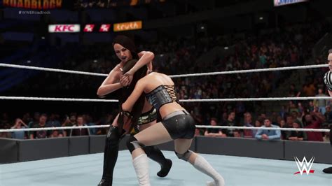 Wwe 2k18 Raw Roadblock Emma Vs Eve Youtube