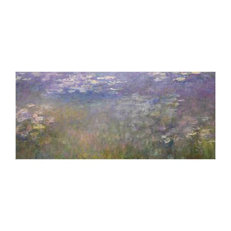 Claude Monet - Water Lilies Canvas Print | Zazzle