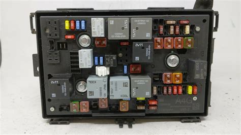 2013 2016 Buick Verano Fusebox Fuse Box Relay Module 22938539 59129