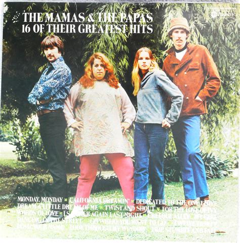 The Mamas The Papas 16 Of Their Greatest Hits Vinyl Discogs