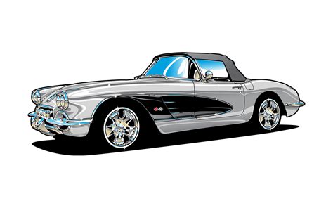 Corvette Clipart In Vehicles 66 Cliparts