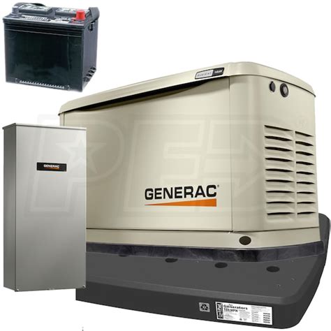 Generac Guardian® 14kw Aluminum Standby Generator System 200a Service