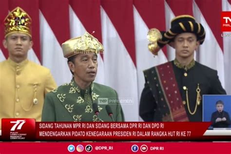 Pidato Kenegaraan Presiden Di Sidang Mpr Berikut Ini Naskah