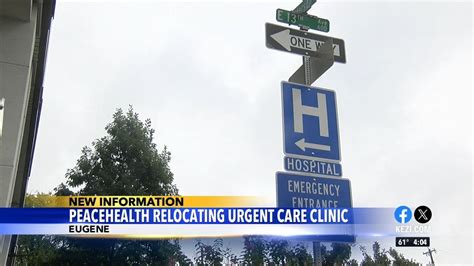 PeaceHealth relocating Urgent Care Clinic - YouTube