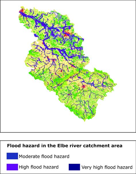 Elbe River Map Europe