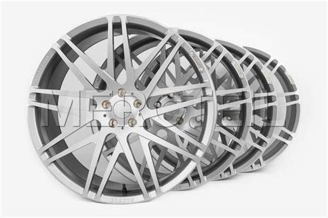 Monoblock F Titanium Gunmetal Forged Wheels Inch Genuine Brabus F