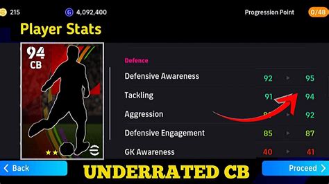 95 Defensive Awareness 94 Tackling Underrated CB Standard Player