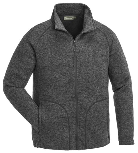 Pinewood Gabriel Fleece Jas Heren Antraciet Melange 449