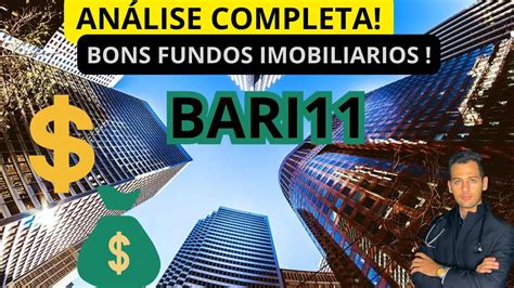 BARI11 ANÁLISE COMPLETA DO FII QUANTO ESTÁ RENDENDO ALTOS