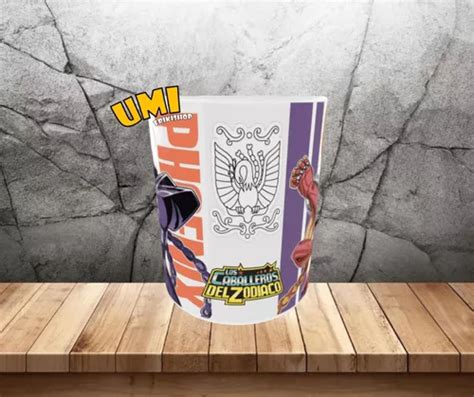 Taza Saint Seiya Caballeros Zodiaco Fenix Ikki Varios Mod Mebuscar México