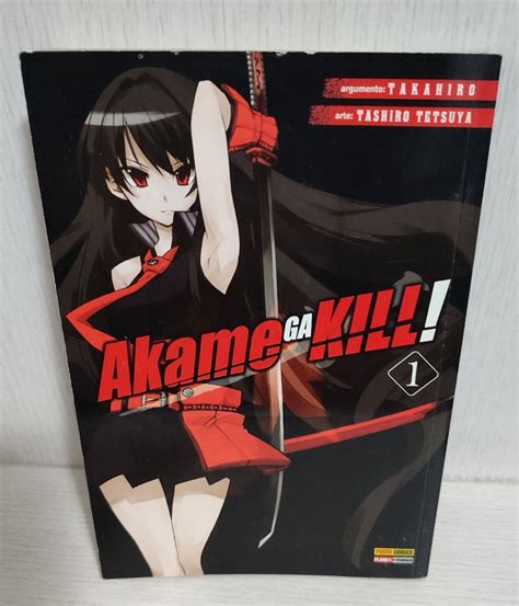 Mangá Akame Ga Kill Volume 1 Livro Panini Usado 78309274 enjoei