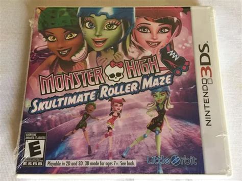 Monster High Skultimate Roller Maze Nintendo 3ds Frete grátis