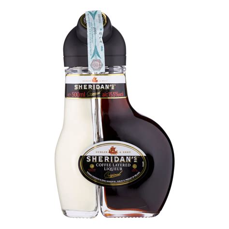 Sheridans Coffee Layered Liqueur 50cl Top Bevande