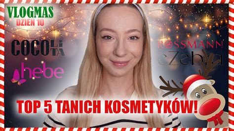 TANIE HITY KOSMETYCZNE DO 35 ZŁ Z DROGERII VLOGMAS 2023 YouTube