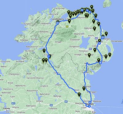 Day Dublin Northern Ireland Road Trip Itinerary Northern