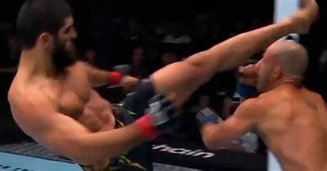 Ufc Makhachev Sigue Siendo El Campe N Brutal Ko A Volkanovski