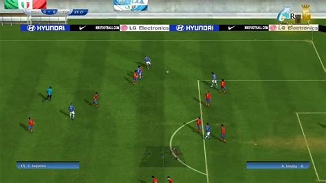 FIFA World Cup 2010 PC Gameplay ESP Vs ITA 1st Half YouTube