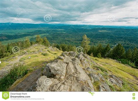 Eugene Oregon On Map Stock Photo 87763158