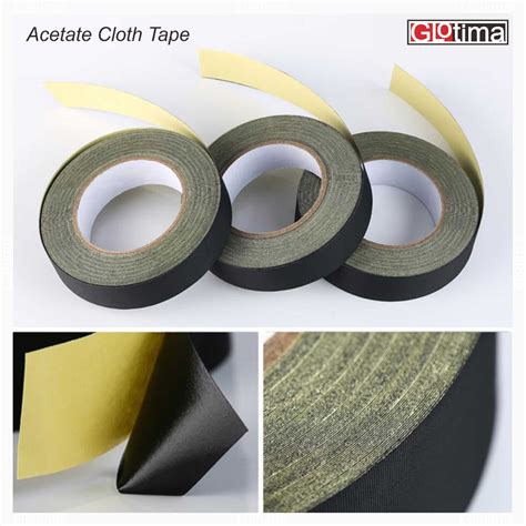 Jual Lakban Isolasi Listrik Asetat Kain Tahan Panas Cloth Flexible Tape