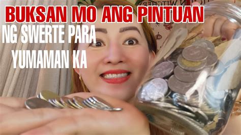 BUKSAN MO ANG PINTUAN NG SWERTE PARA YUMAMAN KA APPLE PAGUIO7 YouTube