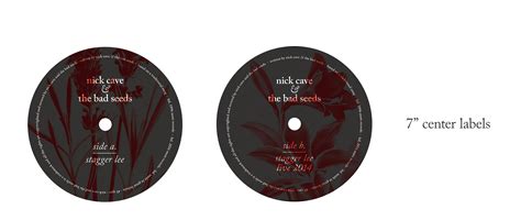 Nick Cave & the Bad Seeds - Stagger Lee 7" :: Behance