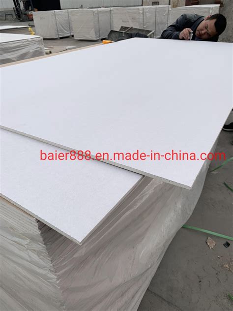 Standard Gypsum Board Fireproof Gypsum Board Waterproof Gypsum Board