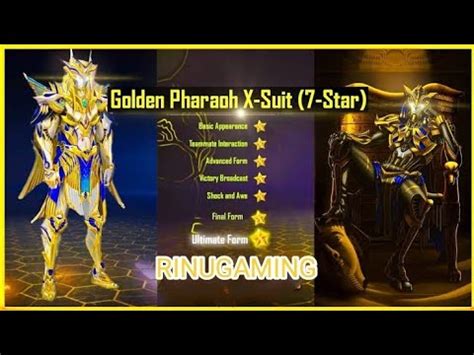 NEW X SUIT CRATE OPENING GOLDEN PHARAOH IRIDESCENCE FREE CRATE