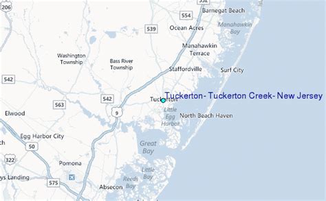 Tuckerton, Tuckerton Creek, New Jersey Tide Station Location Guide