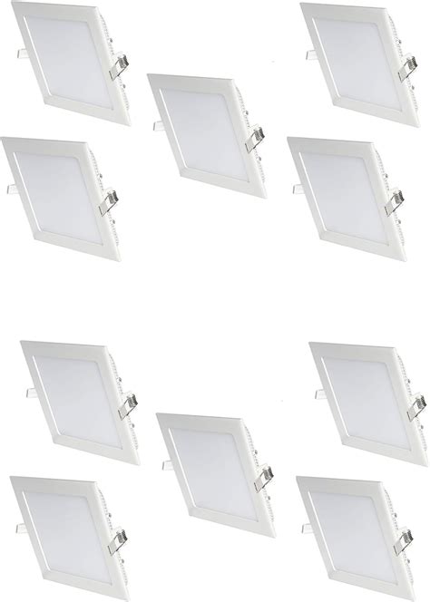 Buy Watt Ultra Slim White Led Super Bright Panel Light Square Shape