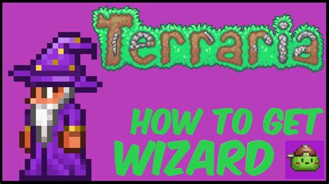 How To Get Wizard In Terraria Terraria 1449 Youtube