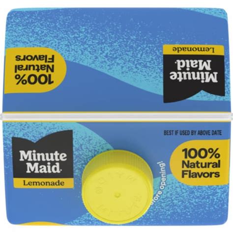 Minute Maid Premium Lemonade 100 Natural Flavors 59 Fl Oz Smiths Food And Drug