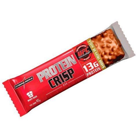 Protein Crisp Bar 1 Barra 45g Integralmédica Avelã Netshoes