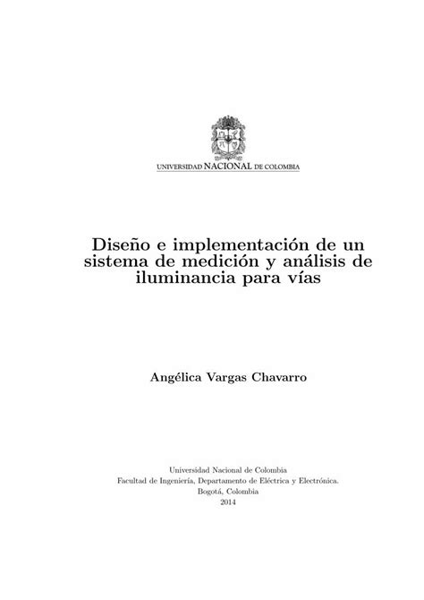 PDF Diseno E Implementacion De Un Sistema De Medicion Diseno E