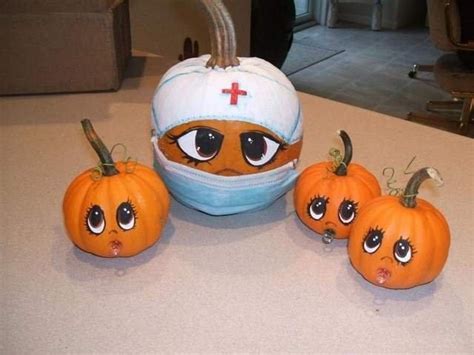 Medical Or Early Care Pumpkins Pumpkin Decorating Pumpkin Decorating Contest Creative