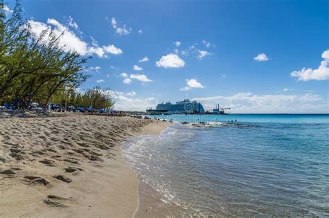 A View Along a Beach on the Island of Grand Turk Stock Photo - Image of ...