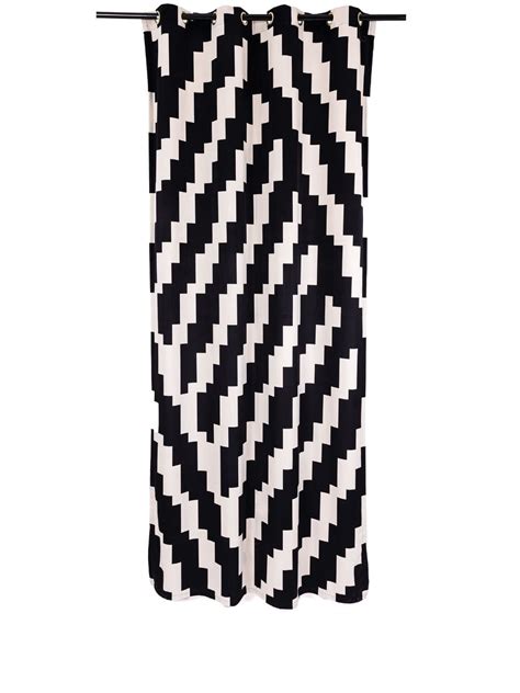 Seletti Cortina De Banheiro Zig Zag Preto FARFETCH BR