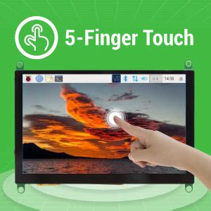 UCTRONICS 7 Inch IPS Touch Screen For Raspberry Pi 4 1024600