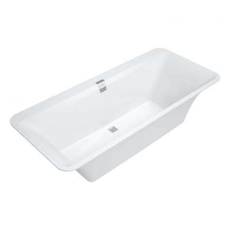 Villeroy Boch Squaro Edge 12 Rechteck Badewanne Einbau weiß