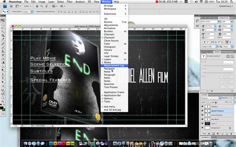 Create A Dvd Menu In Photoshop And Adobe After Effects Youtube