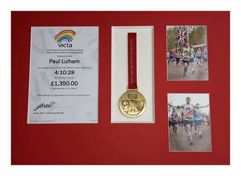 London Marathon Medal | Perfectly Framed