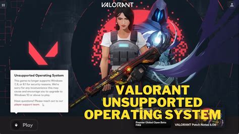 Unsupported Operat Ng System Hatasi Valorant Youtube