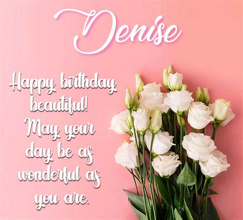 Happy Birthday Denise