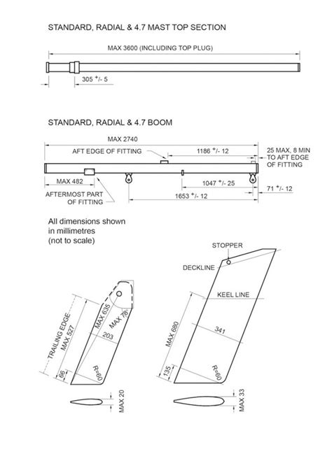 Laser 7 ILCA STANDARD Top Mast ALLOY New Zealand Sailing Ltd