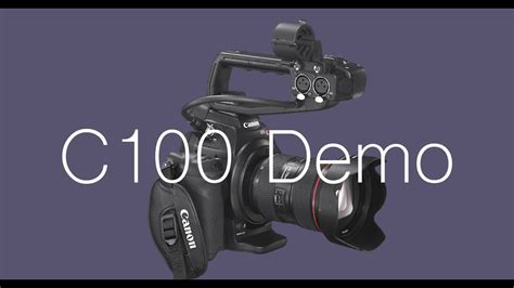 C100 Demo - YouTube
