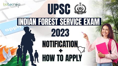 UPSC Indian Forest Service Exam 2023 Notification Eligibility How