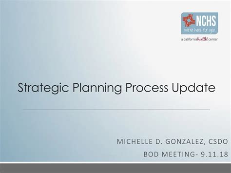 Ppt Strategic Planning Process Update Powerpoint Presentation Free Download Id462280